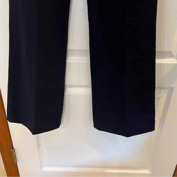 Tahari NWT Size 10 The Ellen Pant in True Navy - Picture 6 of 12